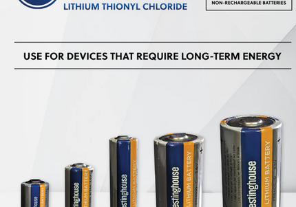 14505 Lithium primary- sizes