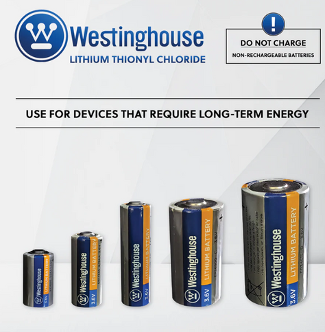 14505 Lithium primary- sizes