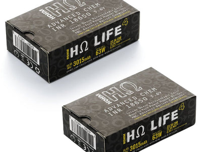Hohm Bundle 4-Slot Charger with 4x Hohm Life Batteries Certified