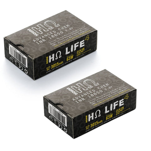 Hohm Bundle 4-Slot Charger with 4x Hohm Life Batteries Certified