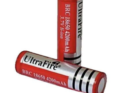18650 Battery Button Top UltraFire