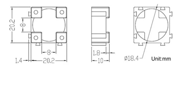 18650 Battery Spacers custom specs
