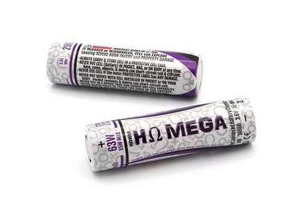2 18650 Batteries-Hohm-Mega