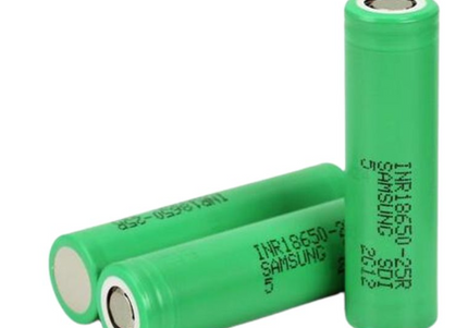 3 samsung 25 r 18650 batteries