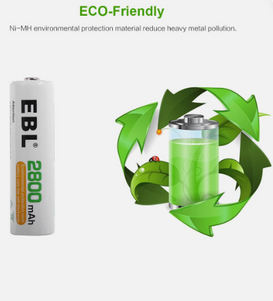 AA Rechargeable Batteries Eco