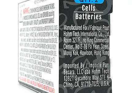 Hohm 18650 Work V2 2547mAh 25.3A Battery