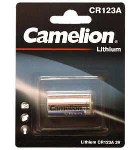 CR123A 3V Lithium Primary - blister pack