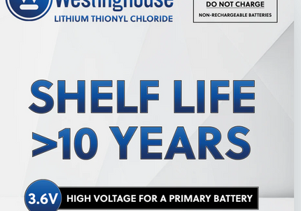 ER14505 AA Size 3.6V Lithium-shelf life