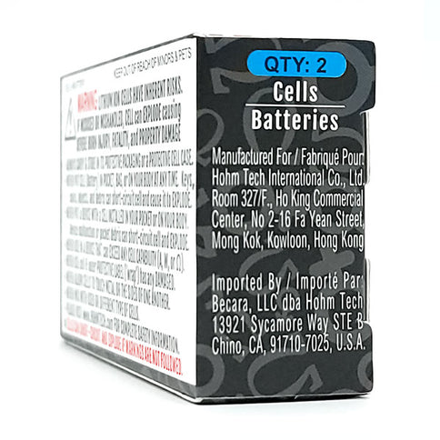 Hohm-18650-2-pack