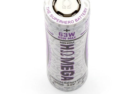 Hohm Tech Mega 18650 Battery 2505mAh Hohm-Mega-Flat-Top-Batttery-18650