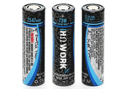 Hohm 18650 Work V2 2547mAh 25.3A Battery