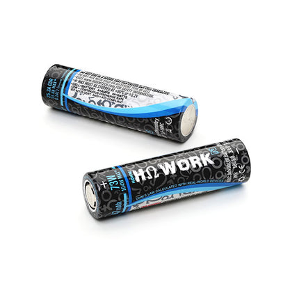 18650 3.6v Battery Flat Top 2547mAh 25.3A Battery Hohm Work