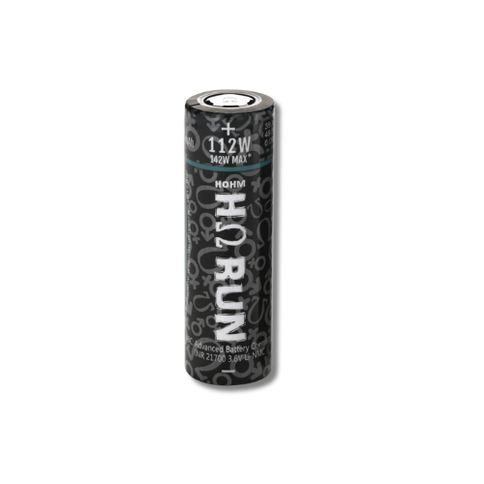 Hohm RUN 21700 Battery – 3023mAh 3.6V Li-NMC Rechargeable Cell (39.1A CDR, Flat Top)