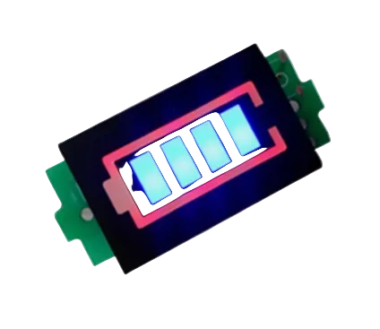 Lithium Battery Capacity Indicator Voltmeter