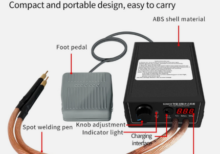  Mini Spot Welder Machine DIY Kit 18650 1 functional