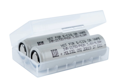 Molicel 21700 p42a 2 cells