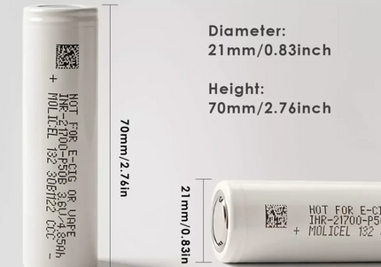 P28A INR-18650-P28A 18650 Battery — 2800mAh 35A High-Power Flat Top Cell