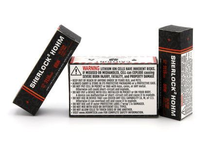 Hohm Tech Sherlock2 20700 Battery – 3116mAh 30.7A Li-Ion Rechargeable Cell