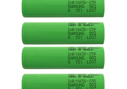 Samsung 25R 18650 Battery