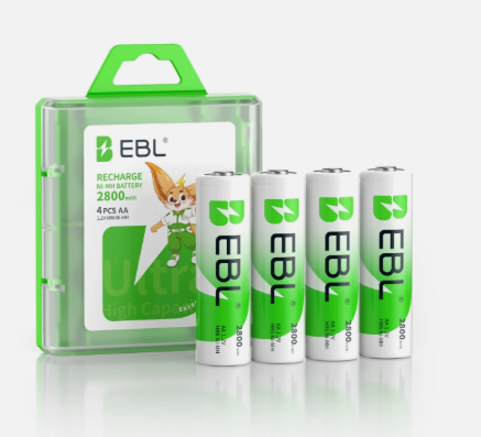 AA Rechargabel EBL Batteries 2800mAh (8 Pack)