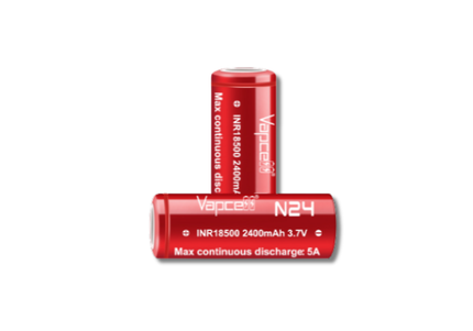 Vapcell N24 18500 2400mAh 5A 18500 Battery