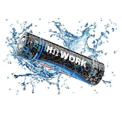 18650 3.6v Battery Flat Top 2547mAh 25.3A Battery Hohm Work