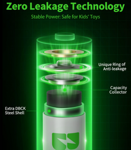 Zero Leak AA Batteries