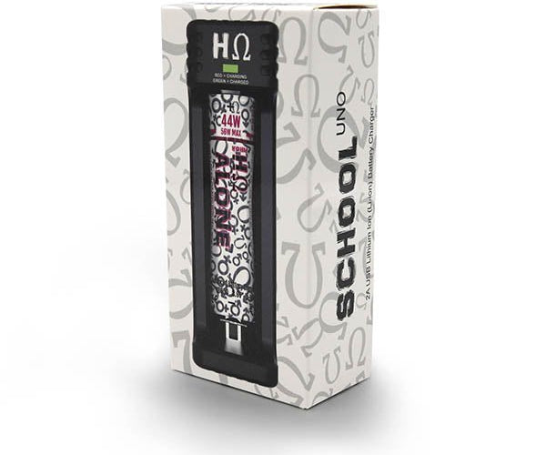 Hohm Tech SCHOOL UNO 1-Slot Smart Li-ion Battery Charger - Chargers Al  18650  Battery Partners