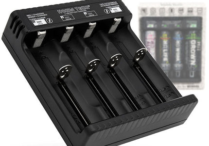 4 Slot 18650 Battery Charger-Hohm