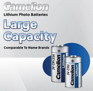 vCR123A 3V Lithium Primary - blister pack